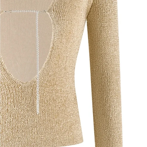 Tiger Mist Top Sweater Connell Top Gold size Small - Picture 6 of 16